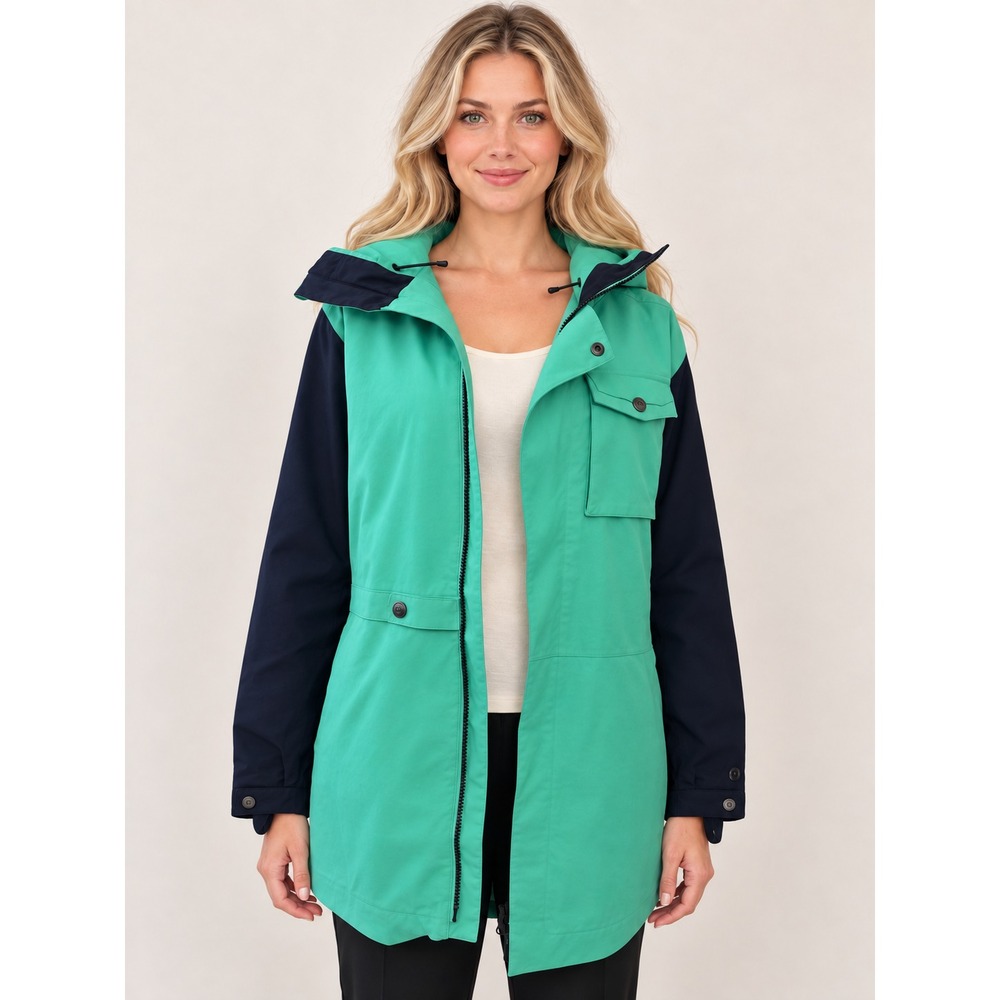 Armada Helena Mint Green Black Hooded Insulated Ski Snowboard Jacket Large